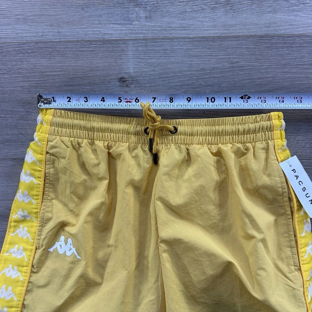 NWT Kappa Medium‎ Yellow Banda Coney Active Lined 5